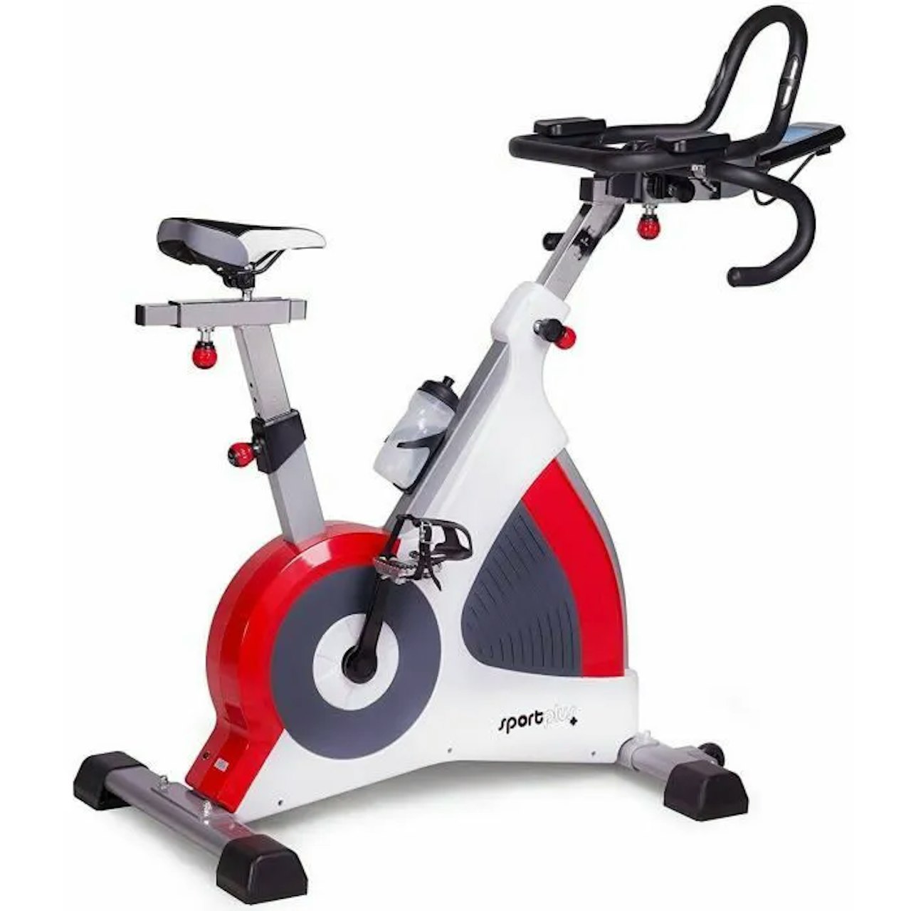 1 velo Speedracer/Speedbike - SportPlus, Support de Tablette - Roue d'inertie SP-SRP-3000. ( ref: sport 7 / 2 colis ) Produit non testés Vendu en l’état sans garantie