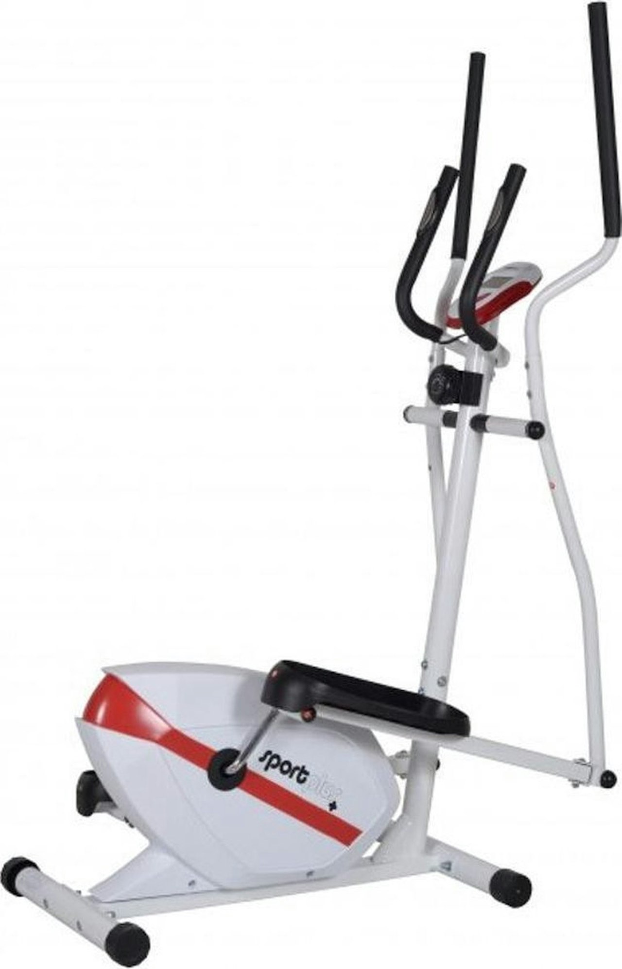 1 SPORTPLUS SportPlus - Vélo elliptique - Fonction de fréquence cardiaque incluse SP-ET-2408-R  ref: sport 18 / 1 COLIS ) Produit non testés Vendu en l’état sans garantie