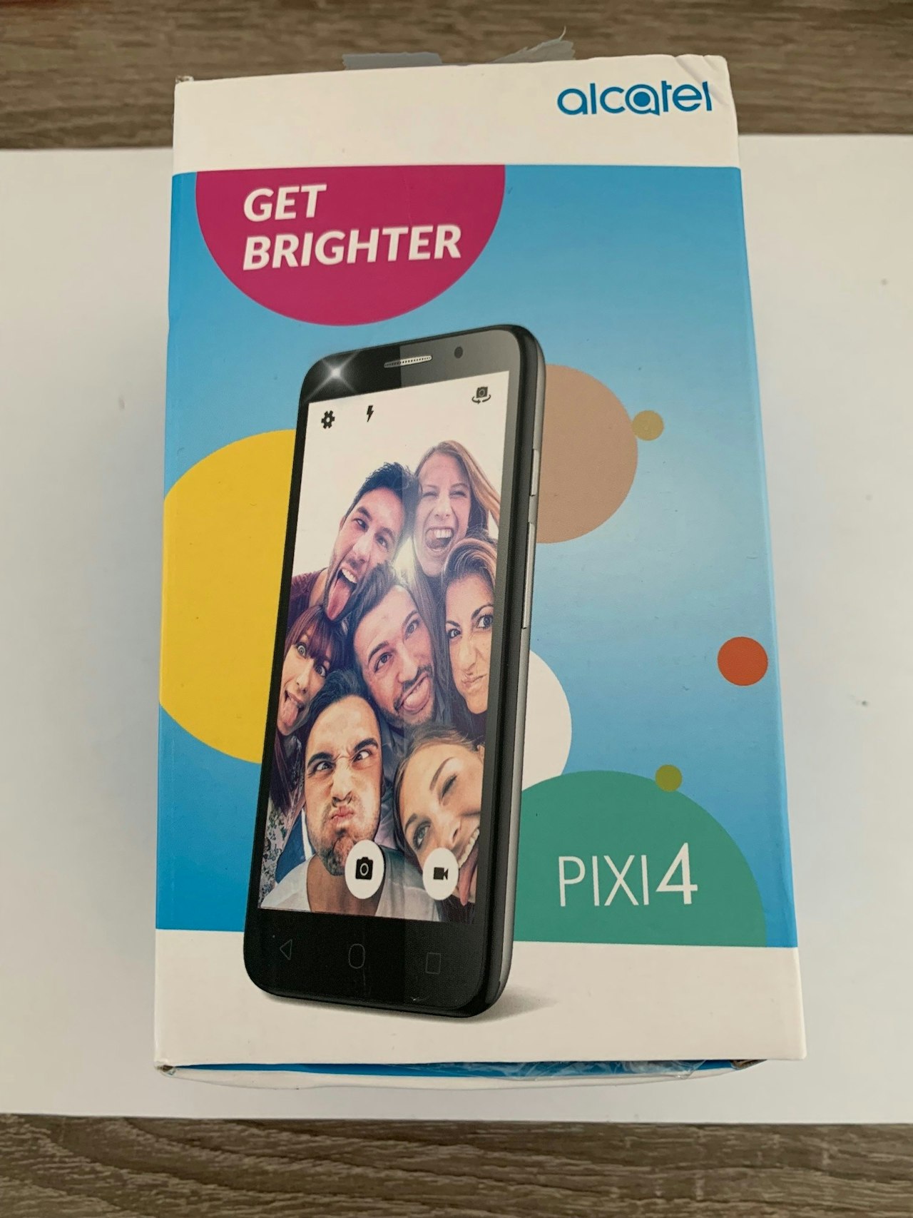 téléphone Alcatel PIXI 4 4G Fonctionnel Vendu en l’état sans garantie