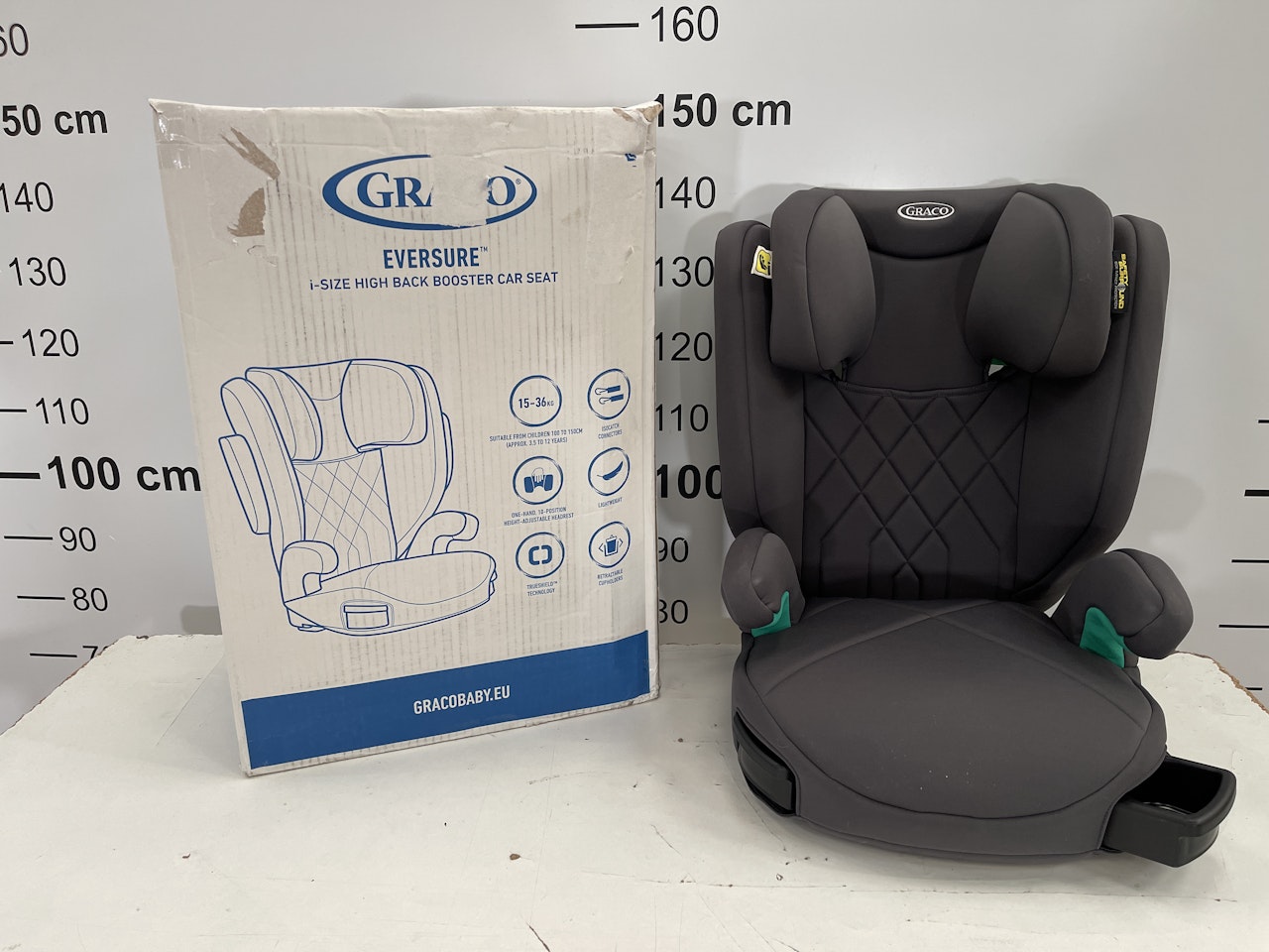 1 siège auto Graco (rayures) Produits Fonctionnels Vendu en l’état sans garantie