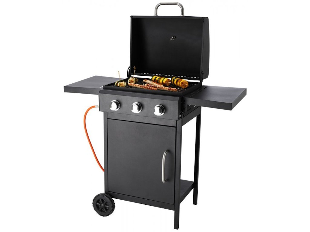 1 barbecue à gaz Produit non testés Vendu en l’état sans garantie