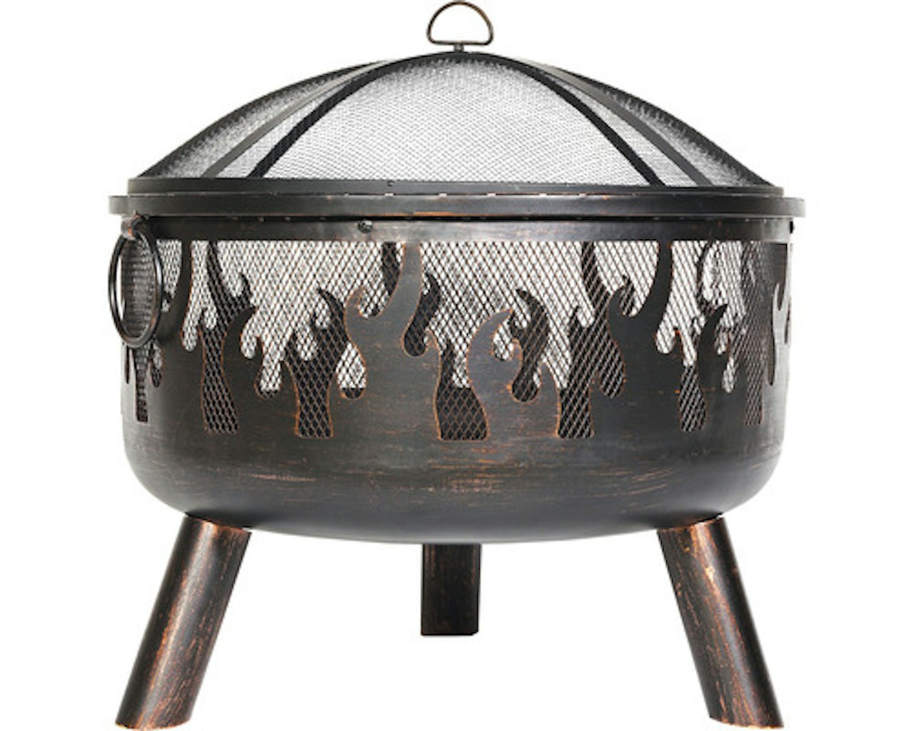 1 BRASERO FER BRONZE 61 CM DE DIAMÈTRE BUSCHBECK Produit non testés Vendu en l’état sans garantie