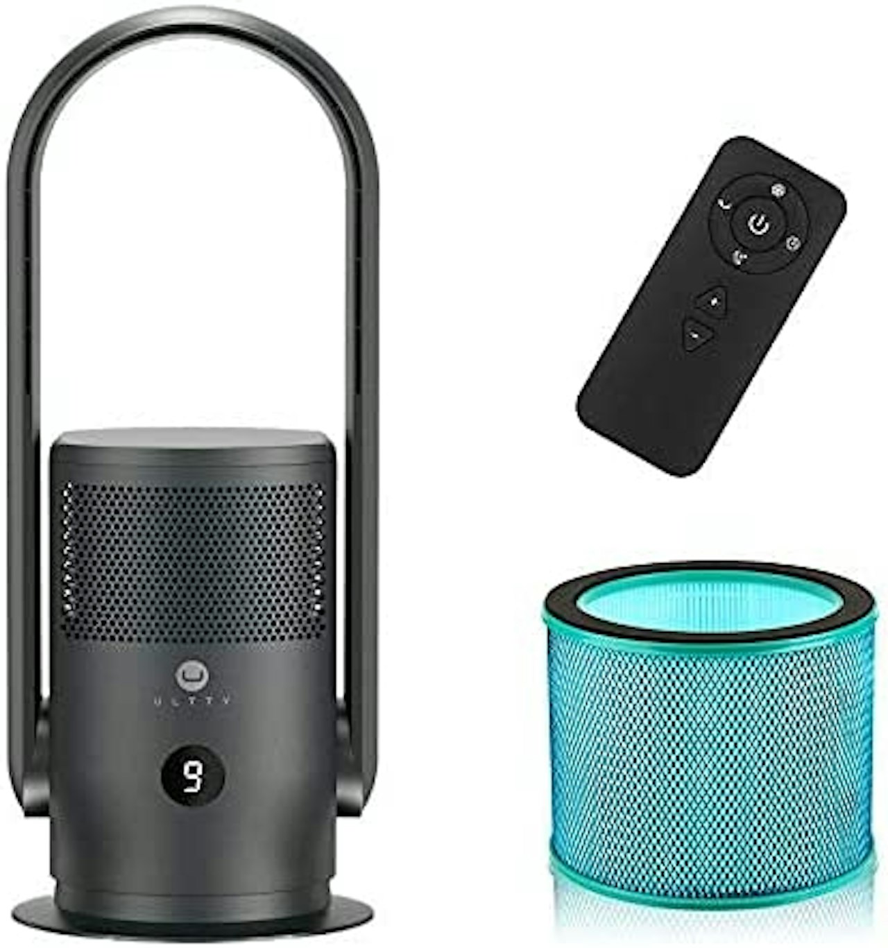 1 Ventilateur avec Purification de l'air, Silencieux Produit non testés Vendu en l’état sans garantie