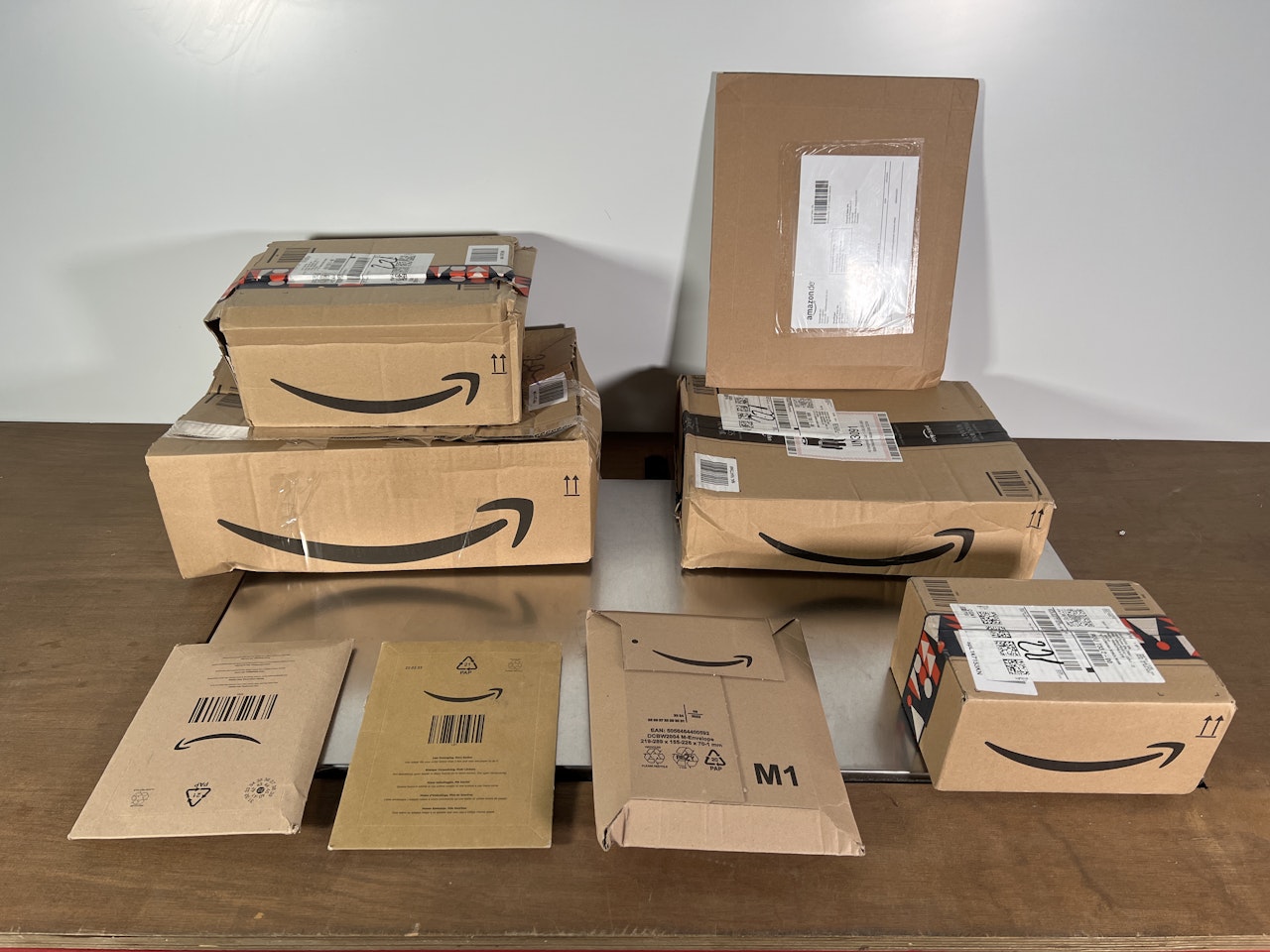 8 colis Amazon faible valeur Fonctionnel Vendu en l’état sans garantie