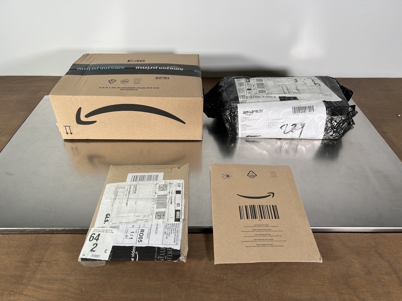 4 colis Amazon faible valeur Fonctionnel Vendu en l’état sans garantie