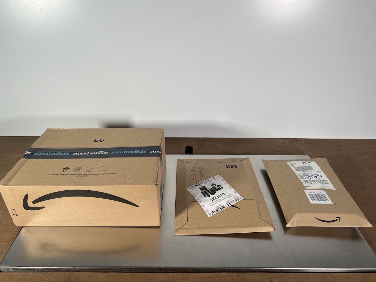 3 colis Amazon faible valeur Fonctionnel Vendu en l’état sans garantie