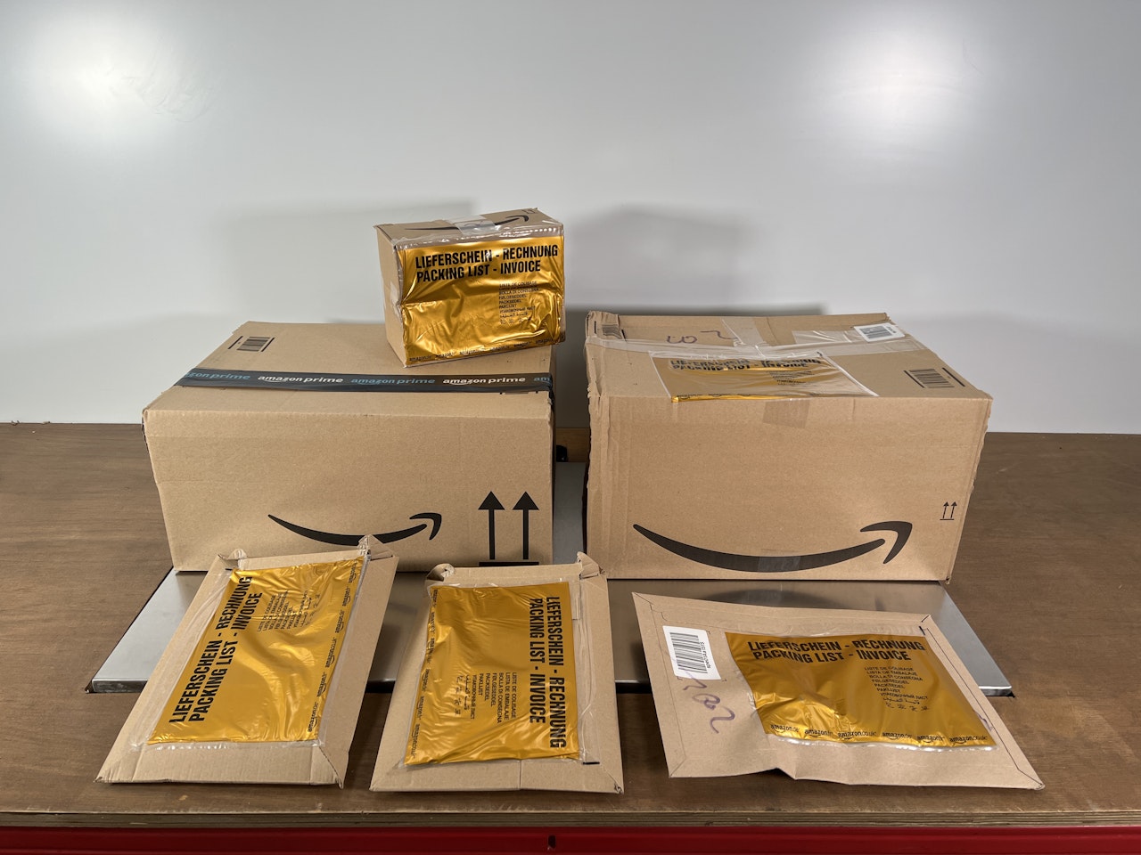 6 colis Amazon faible valeur Fonctionnel Vendu en l’état sans garantie