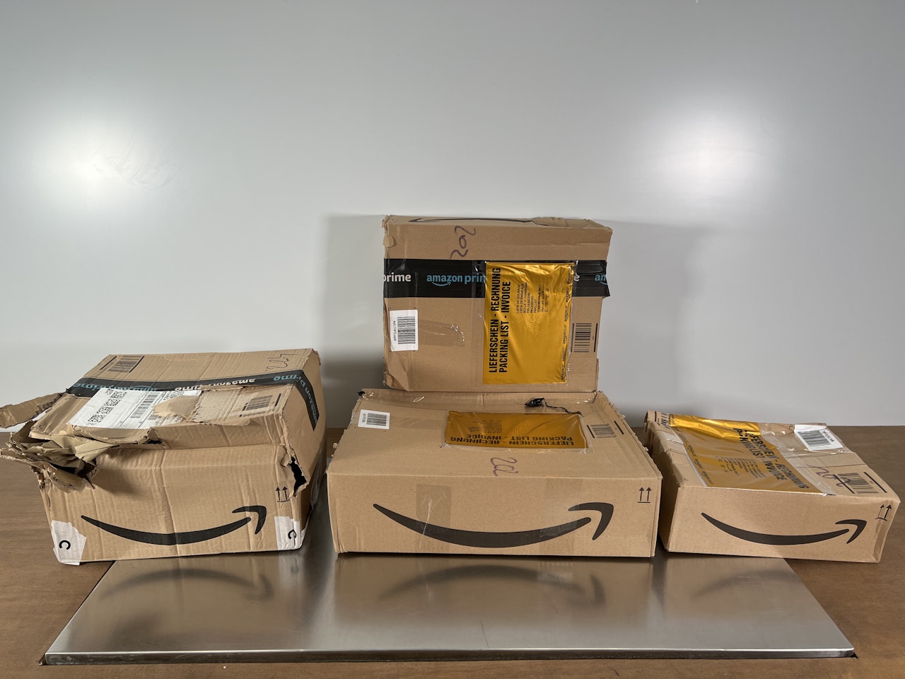 4 colis Amazon faible valeur Fonctionnel Vendu en l’état sans garantie